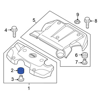 Nissan OE - Engine Cover Grommet