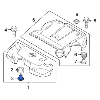 Nissan OE - Rear Engine Cover Sleeve