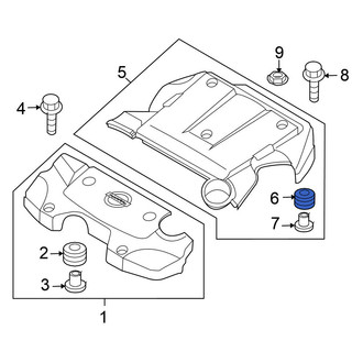 Nissan OE - Engine Cover Grommet