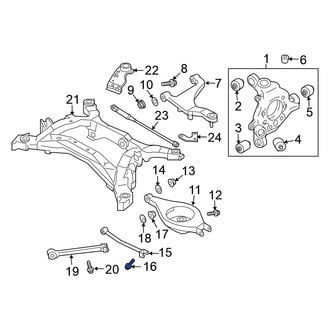 Nissan OE - Inner Lateral Arm Bolt