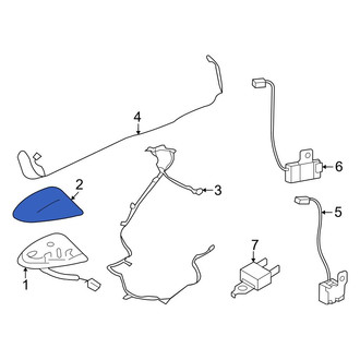 Nissan OE - Radio Antenna Cover