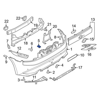 Nissan OE - Fog Light Nut