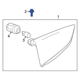 Nissan OE - Fender Liner Bolt