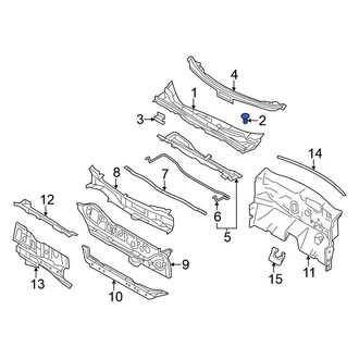 Nissan OE - Fender Liner Retainer