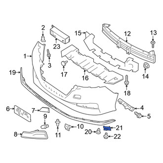 Nissan OE - Liftgate Finish Panel Nut
