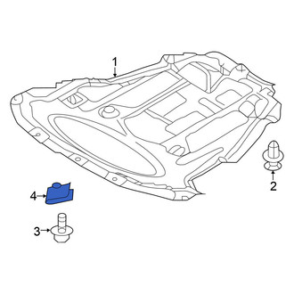 Nissan OE - Fender Liner Nut