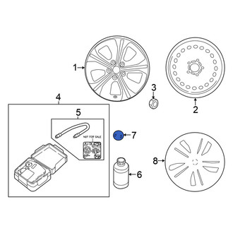 Nissan OE - Wheel Cap