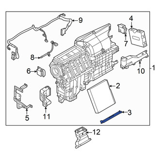 Nissan OE - Cabin Air Filter Cover
