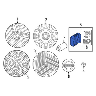 Nissan OE - Accessory Air Compressor