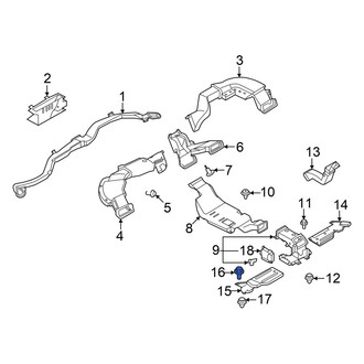 Nissan OE - Bumper Cover Screw
