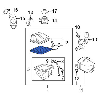 Nissan OE - Engine Air Filter