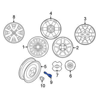Nissan OE - Tire Valve Stem