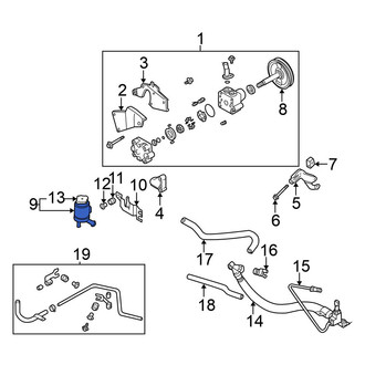 Nissan OE - Power Steering Reservoir