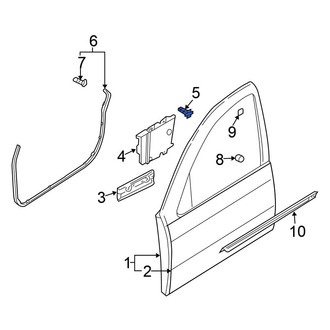 Nissan OE - Door Panel Insulation Clip
