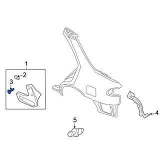 Nissan OE - Fender Liner Screw