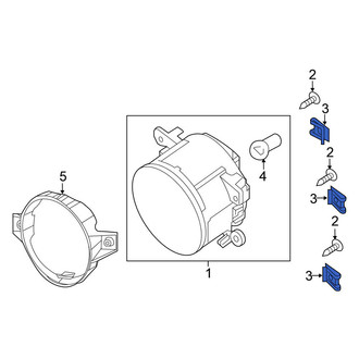 Nissan OE - Front Mud Flap Nut