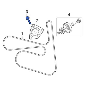 Nissan OE - Fuel Tank Strap Bolt