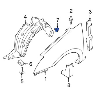 Nissan OE - Fender Liner Grommet