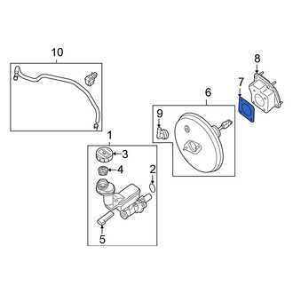 Nissan OE - Brake Master Cylinder O-Ring