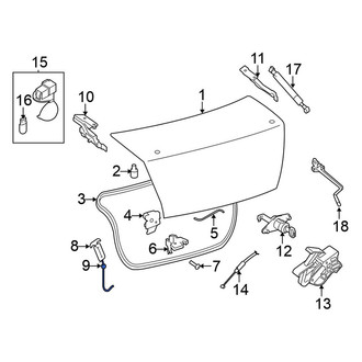 Nissan OE - Deck Lid Grommet
