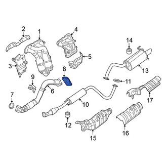 Nissan OE - Exhaust Pipe Connector Gasket