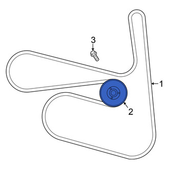 Nissan OE - Accessory Drive Belt Tensioner Assembly