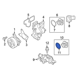 Nissan OE - Engine Coolant Thermostat Seal