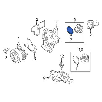 Nissan OE - Engine Coolant Thermostat Seal