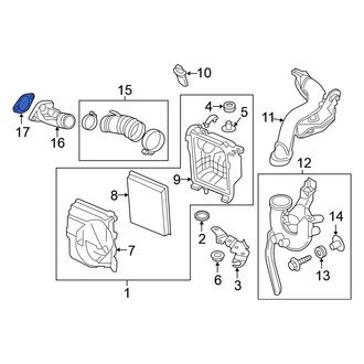 Nissan OE - Engine Air Intake Hose Gasket