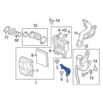 Nissan OE - Lower Air Cleaner Bracket