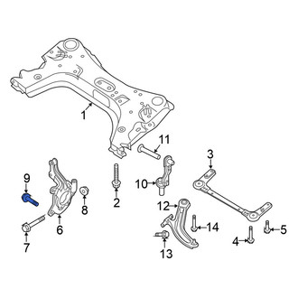 Nissan OE - Steering Knuckle Bolt