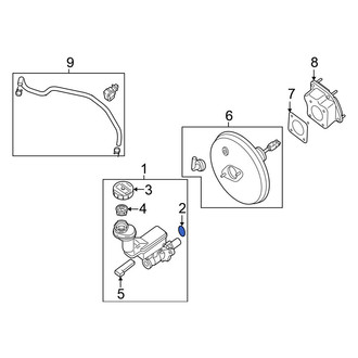 Nissan OE - Brake Master Cylinder O-Ring