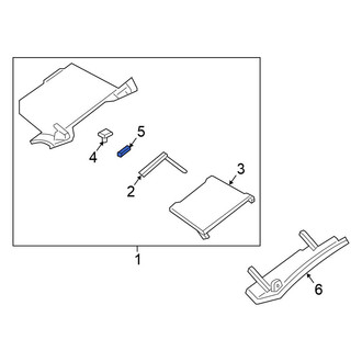 Nissan OE - Front Glove Box Light Socket