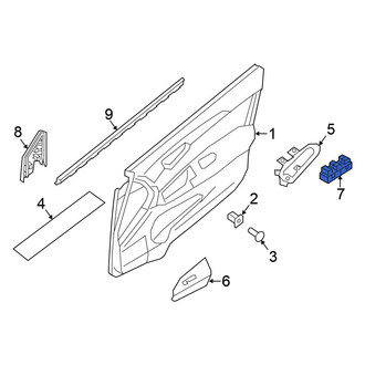 Nissan OE - Front Right Door Window Switch