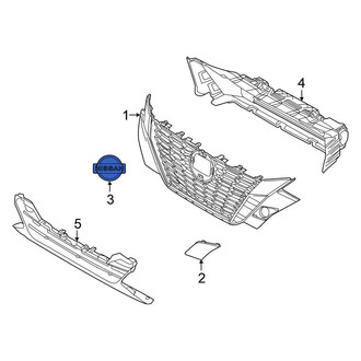 Nissan OE - Front Grille Emblem