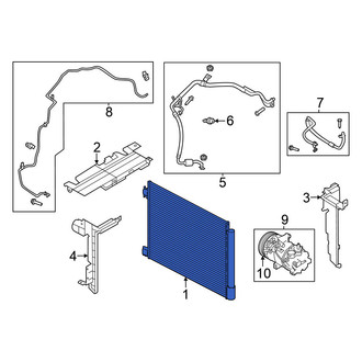 Nissan OE - A/C Condenser