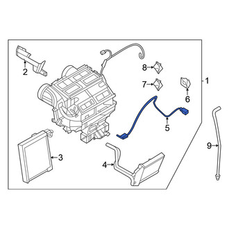 Nissan OE - A/C Evaporator Temperature Sensor
