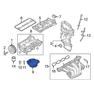 Nissan OE - Lower Engine Oil Pan