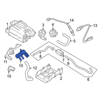 Nissan OE - Vapor Canister Purge Solenoid