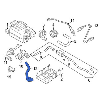 Nissan OE - Evaporative Emissions System Lines
