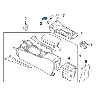 Nissan OE - Audio Auxiliary Jack