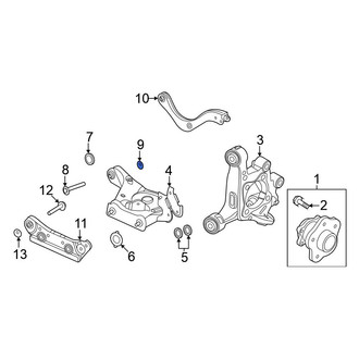 Nissan OE - Upper Steering Knuckle Bolt