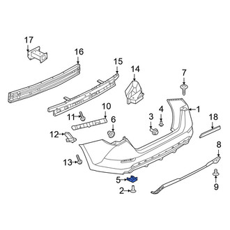 Nissan OE - Bumper Cover Nut