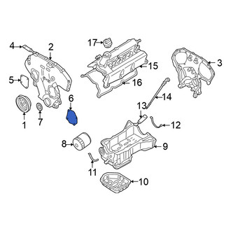Nissan OE - Left Outer Engine Timing Cover