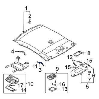 Nissan OE - Interior Grab Bar