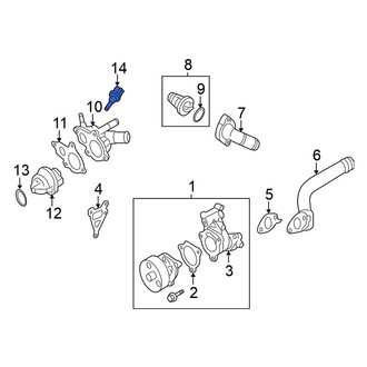 Nissan OE - Engine Coolant Temperature Sensor