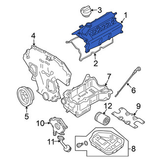 Nissan OE - Rear Engine Valve Cover