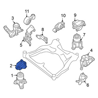 Nissan OE - Front Engine Mount Bracket