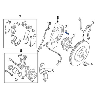 Nissan OE - Front Wheel Lug Stud