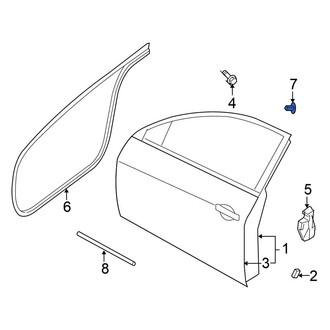 Nissan OE - Fender Filler Panel Clip